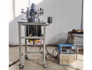 5L高温高压不锈钢油浴电加热反应釜已完工发往泰安