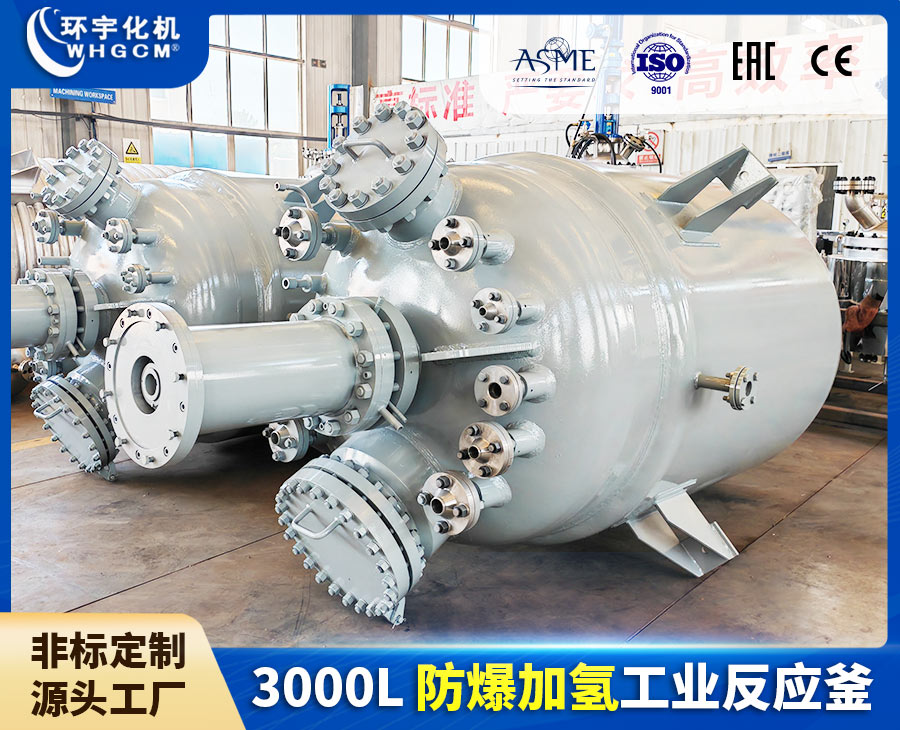 上海3000L防爆加氢工业反应釜