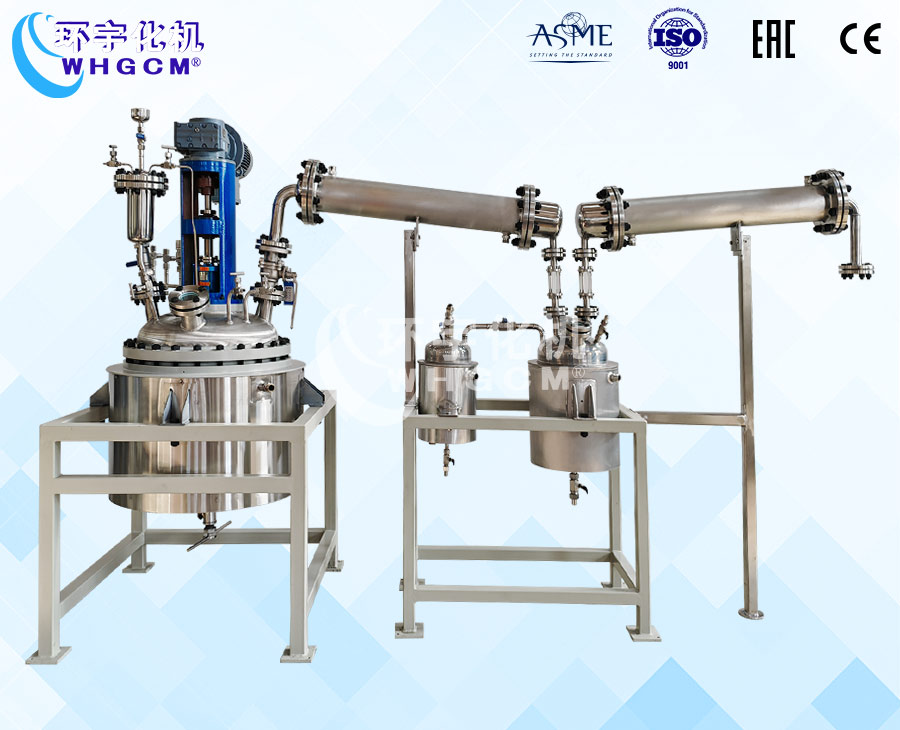 100L不锈钢双端面机械密封反应釜